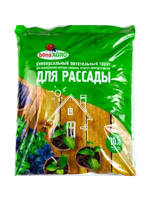 Грунт питательный для рассады, 10 л