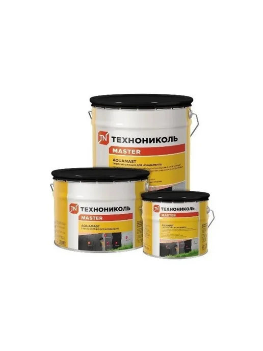 Мастика битумная гидроизоляционная для фундамента 3 кг