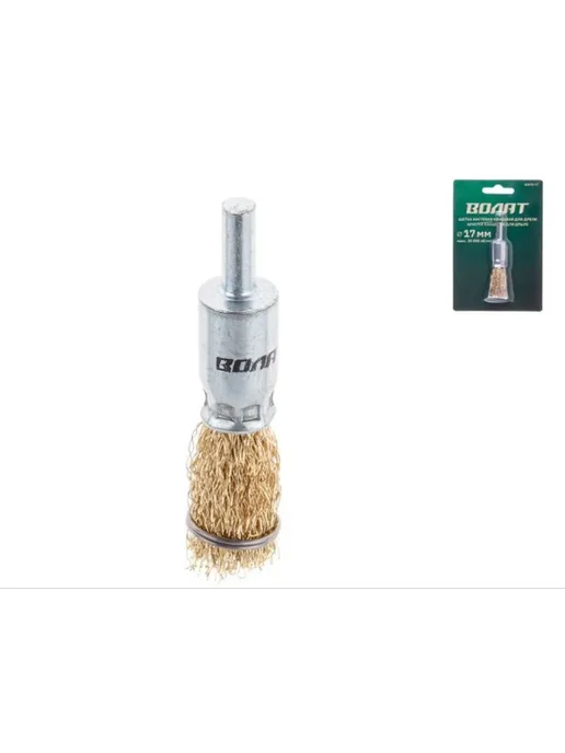 Щетка для дрели кистевая 17 мм
