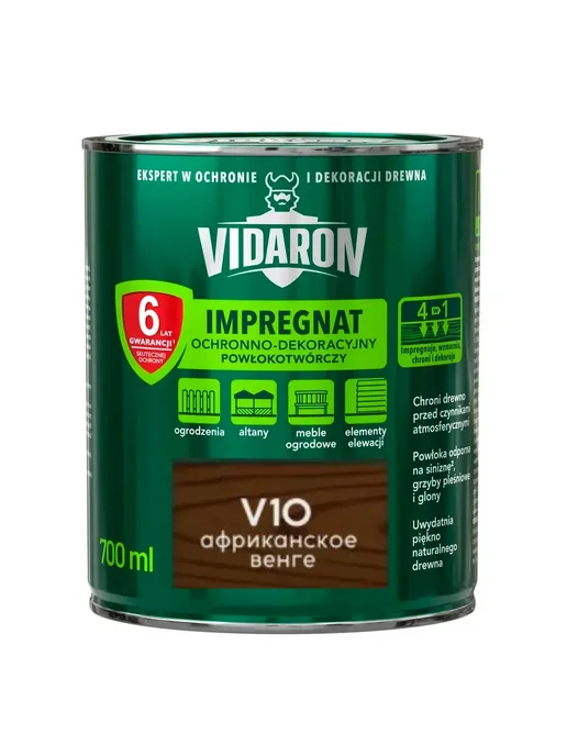 Пропитка для дерева Видарон V10 Африканское Венге 0,7 л.