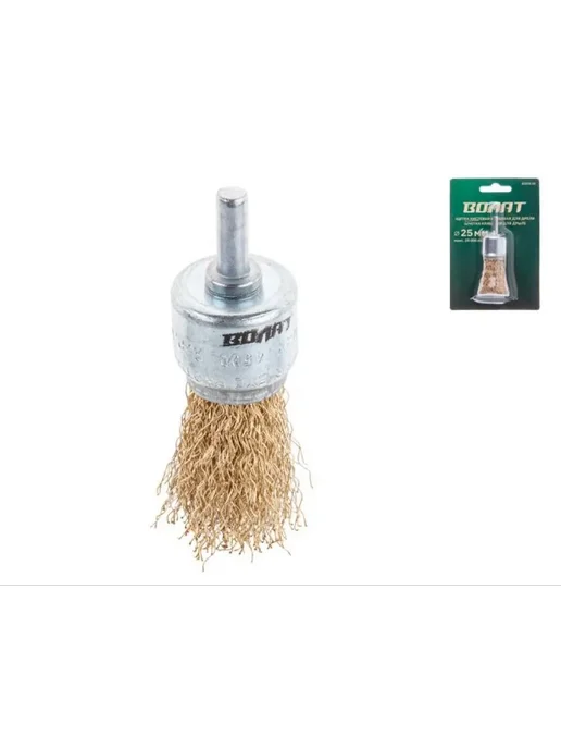 Щетка для дрели кистевая 25мм