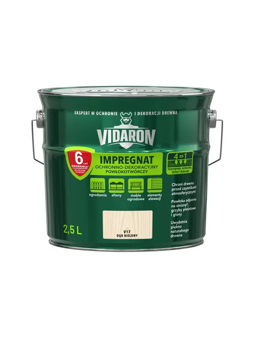 Пропитка для дерева Видарон V17 Выбеленный дуб 2,5 л.