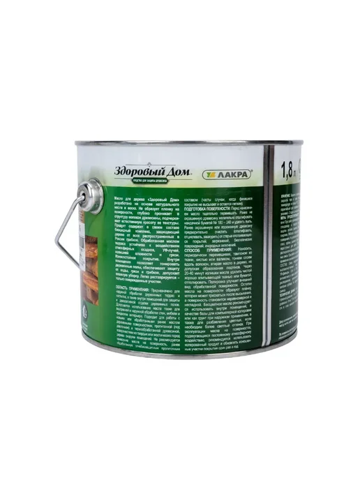 Масло для дерева террас и полов, венге, 1,8 л