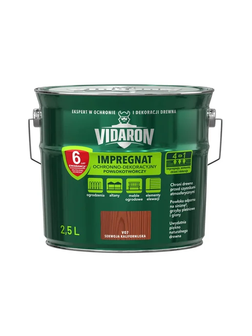 Пропитка для дерева Видарон V07 Калифорн. Секвойя 2,5 л.
