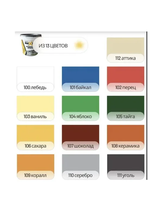 Краска трещиностойкая резиновая, матовая, 2,5 кг