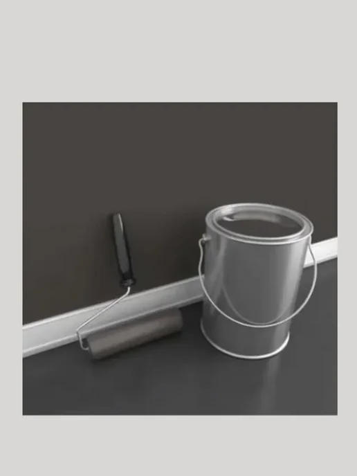 Краска трещиностойкая резиновая, матовая, 1 кг