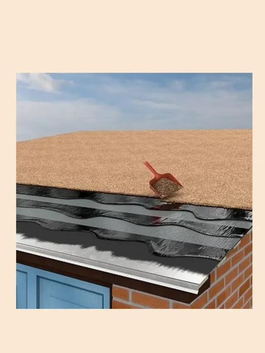 Мастика кровельная и гидроиз. битумно-резиновая 3 кг