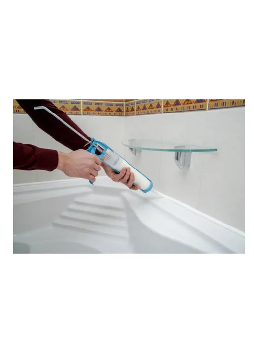 Герметик силиконовый санитарный серебряно-серый (04) 280 мл