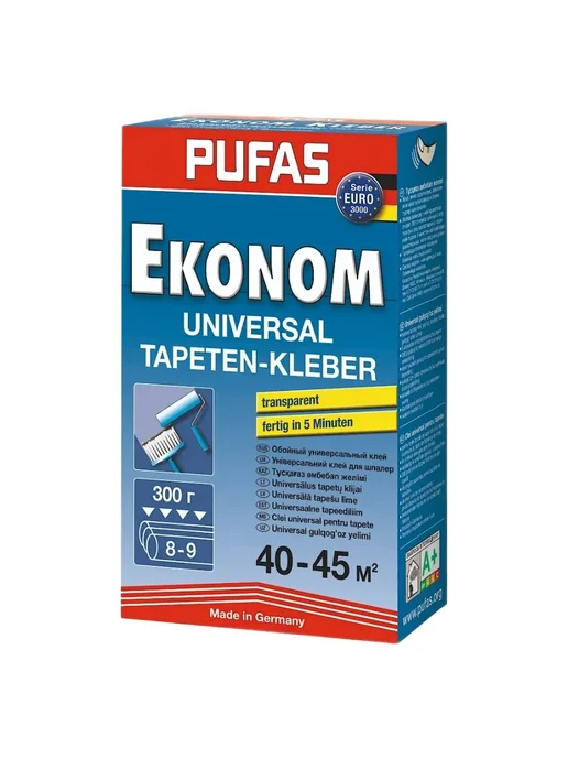 Клей для обоев универсальный (40-45 м2), 300 г